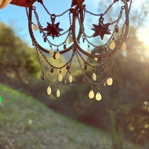 Lucky Brand Nautical North Star Earrings